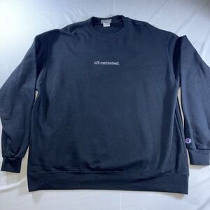 Dogfish Head Champion Off Centered Double Sided Crewneck Sweatshirt Men's XXL